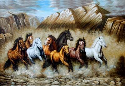unknow artist Horses 050 oil painting picture